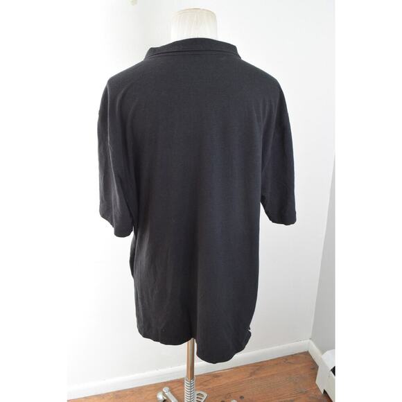 Municipal Polo Shirt Mens Large Sport Utility Gear Performance Modal Black - Picture 2 of 4